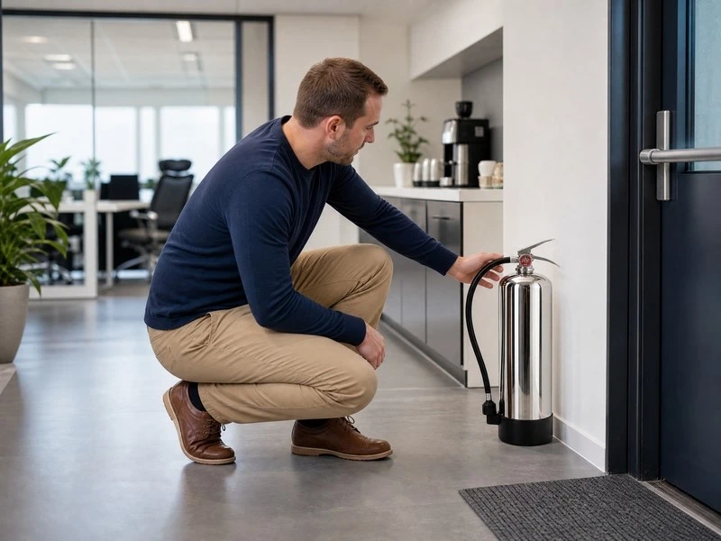 Stainless steel fire extinguishers suitable for indoor use Stainless steel fire extinguishers suitable for indoor use