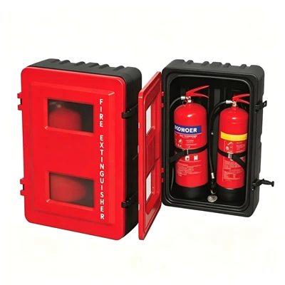 Double PE Fire Extinguisher Cabinet
