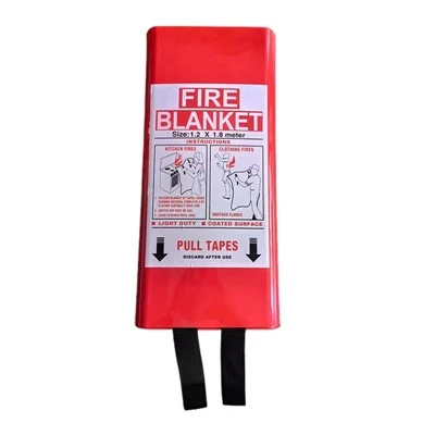Silicone Coated Fiberglass Fire Blanket